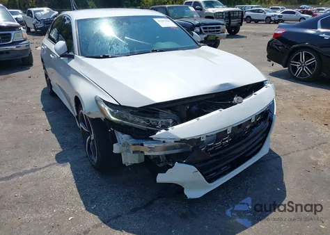 2019 Honda Accord Sport from USA, damaged, VIN 1HGCV1F35KA105122